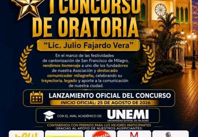 🎤 ¡ATENCIÓN MILAGRO! ACM ANUNCIA EL I CONCURSO DE ORATORIA “LIC. JULIO FAJARDO VERA”